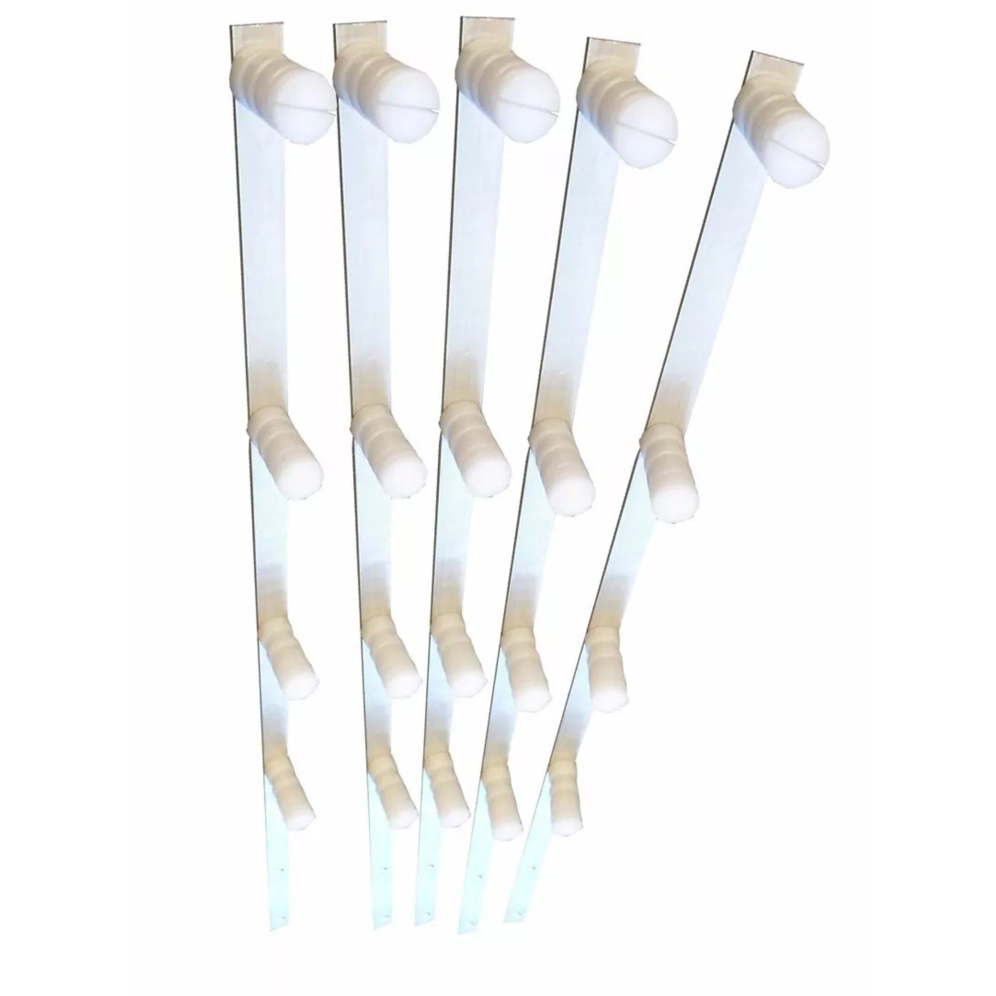 Haste Para Cerca Elétrica 04 Isoladores Reforçada 75cm - Imagem 2