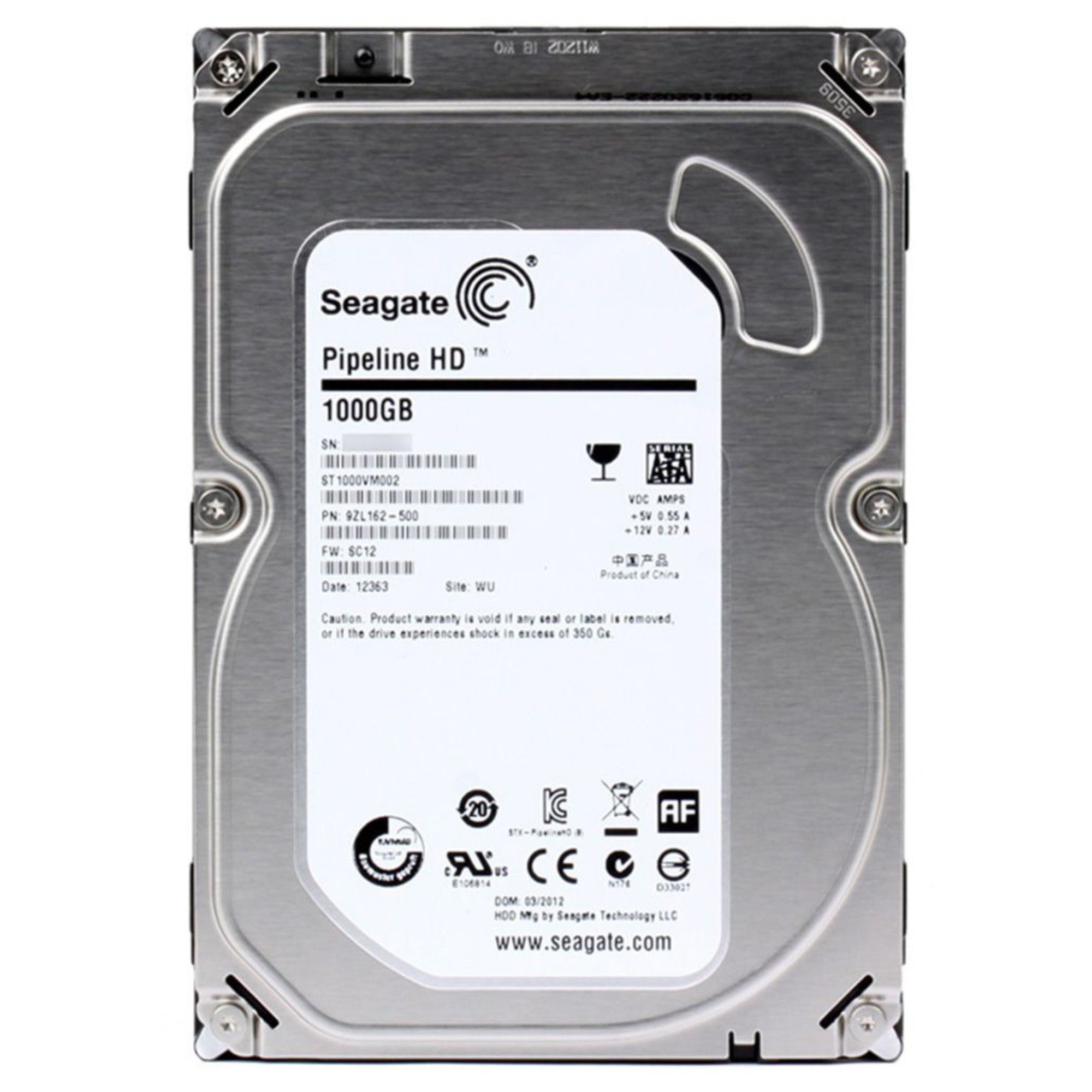 HD 1TB Seagate Interno 3.5″ Sata