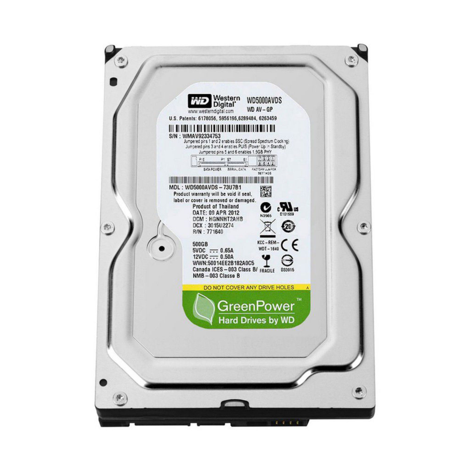 HD 500GB Western Digital Interno 3.5" Sata - Imagem 5