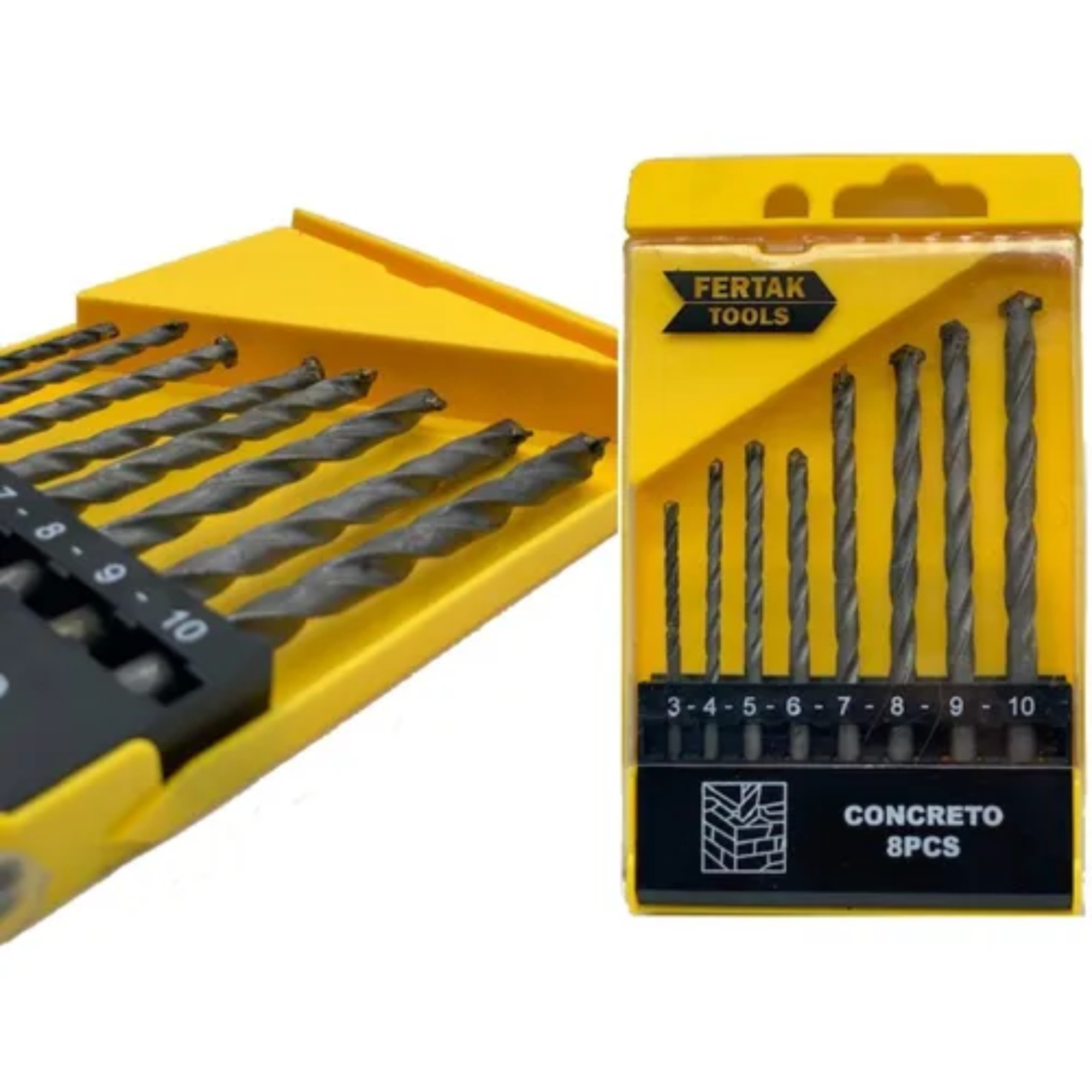 Jogo de Broca Vídea Para Concreto 8 Peças - Imagem 4