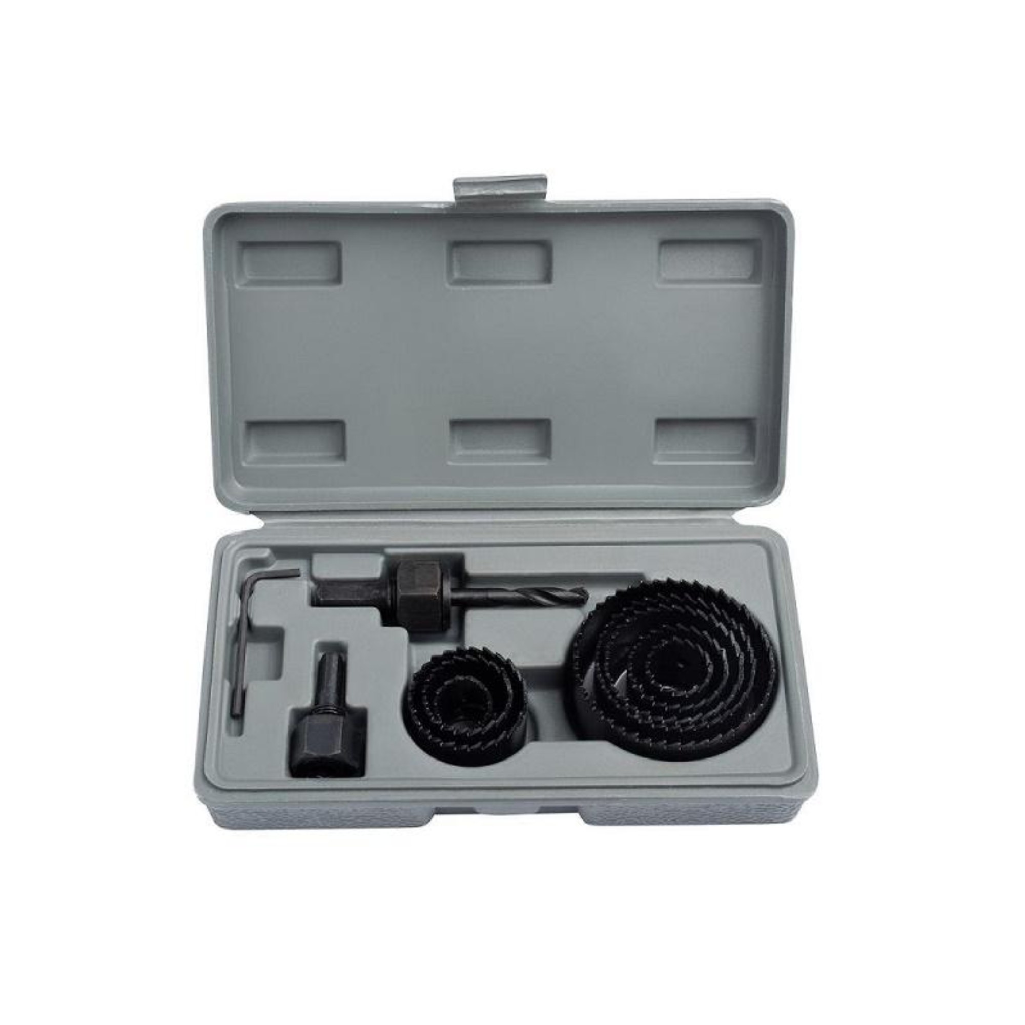 Jogo Serra Copo P/ Madeira E Gesso C/ 11 Peças + Estojo - Imagem 3