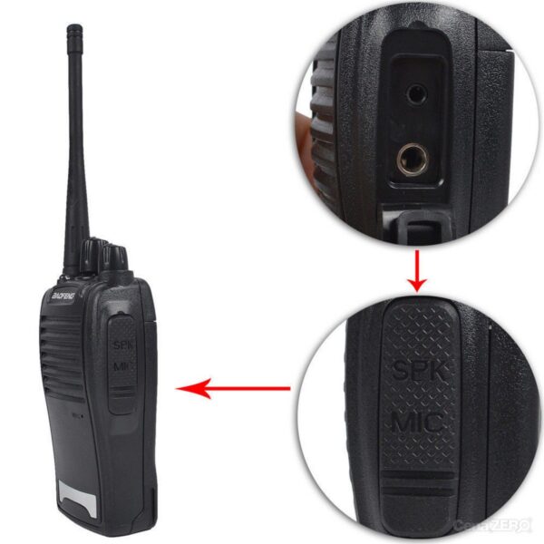 Kit 2 Radio Comunicador Baofeng 777s Profissional Ht Uhf 16 Canais - Imagem 3