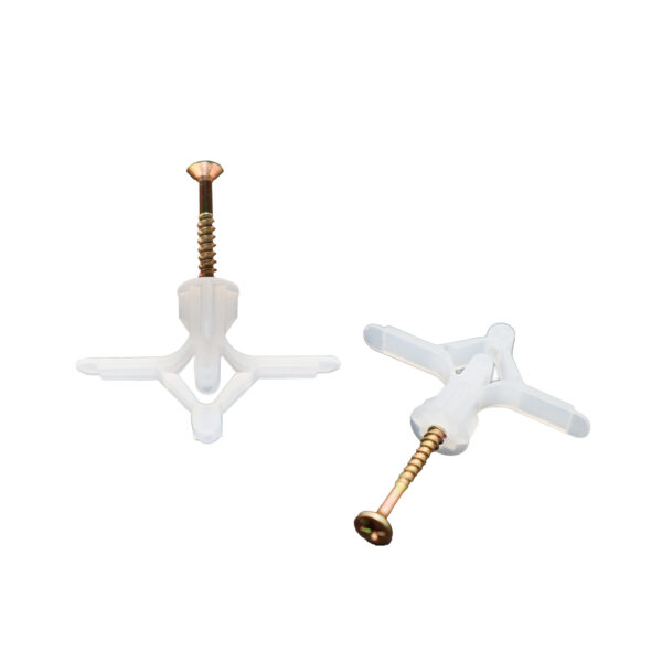 Bucha Com Aba Para Gesso Drywall 4-16mm Com Parafuso Philips - Image 4