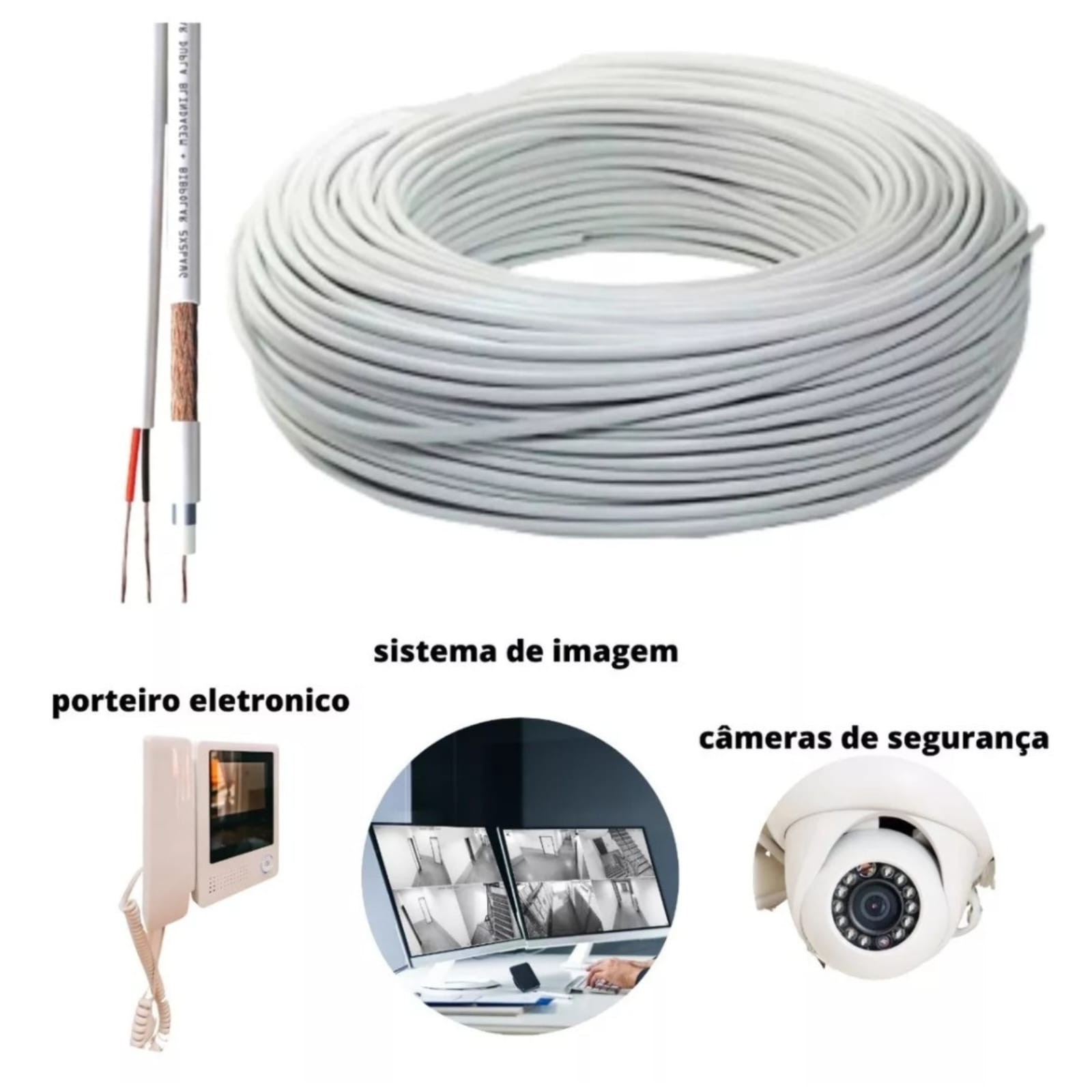 Kit CFTV Completo 4 Câmeras AHD 720p DVR 4 Canais - Imagem 3