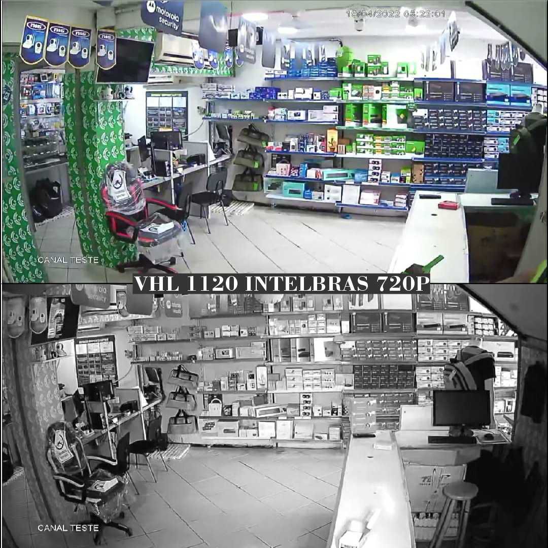 Kit CFTV Intelbras Completo 4 Câmeras AHD 720p DVR 4 Canais - Imagem 3