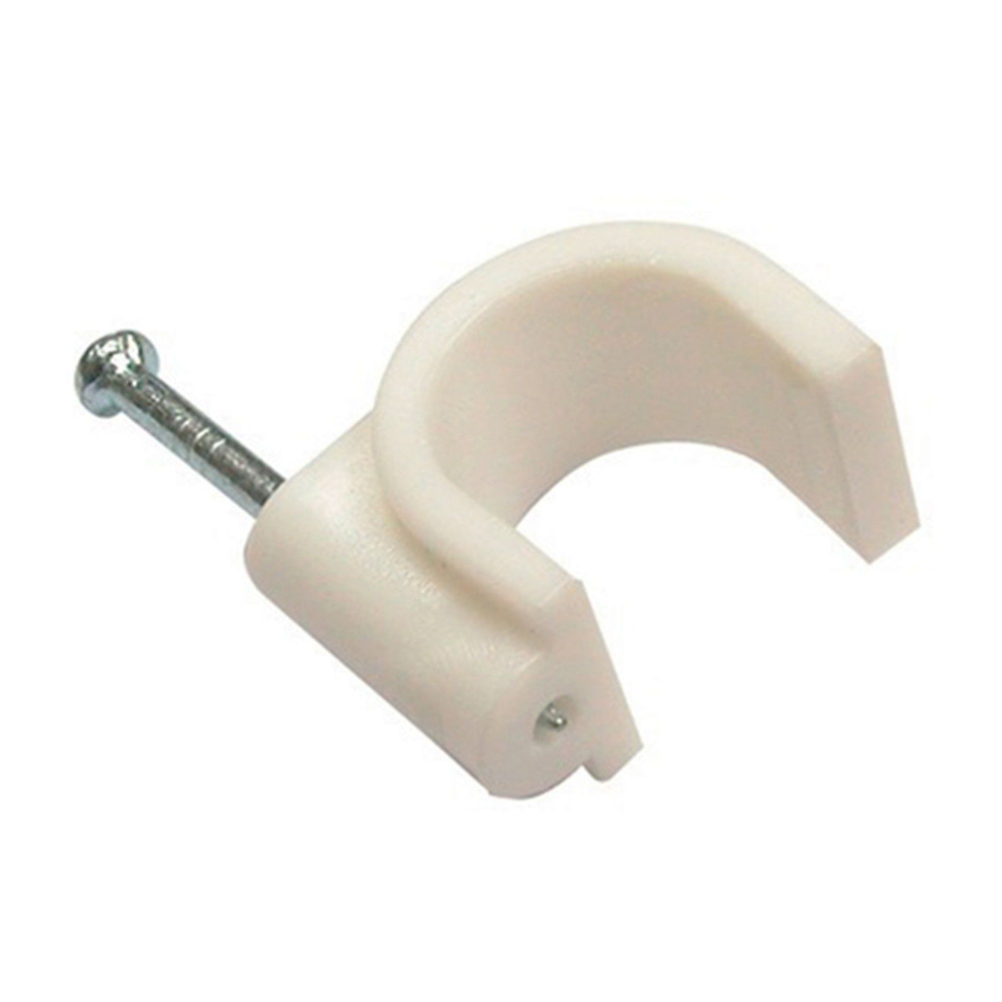 Grampo Fixa Fio P/ Cabo Coaxial RG6 5mm C/ 100 - Imagem 4