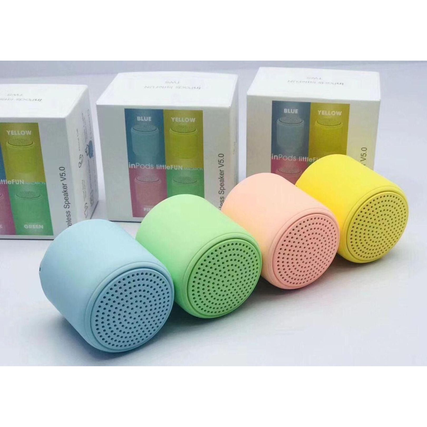 Mini Caixa Som Bluetooth Inpods Littlefun Portátil - Imagem 6
