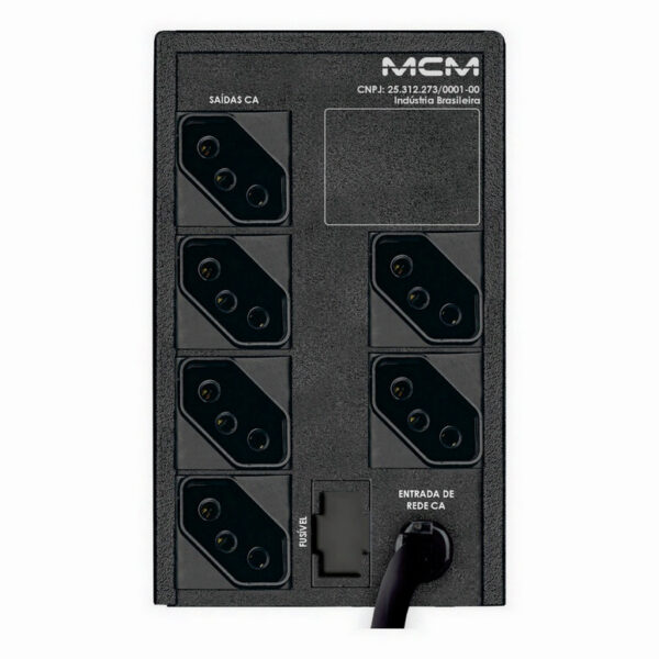 Nobreak MCM UPS One 600VA Trivolt 115/127/220Vca - Image 3