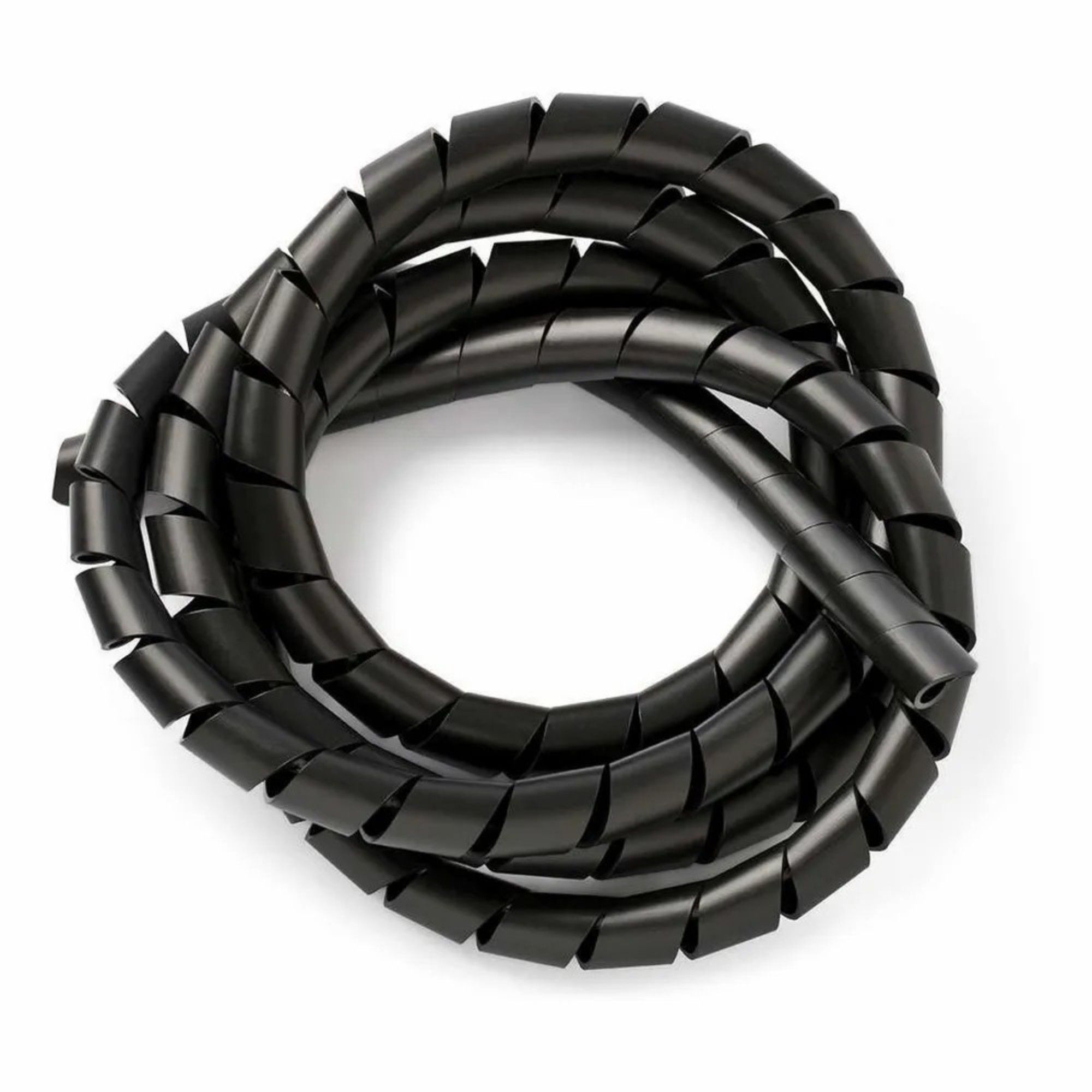 Organizador De Cabos Espiral Spiraduto 1/2 Branco 2 Metros - Imagem 5