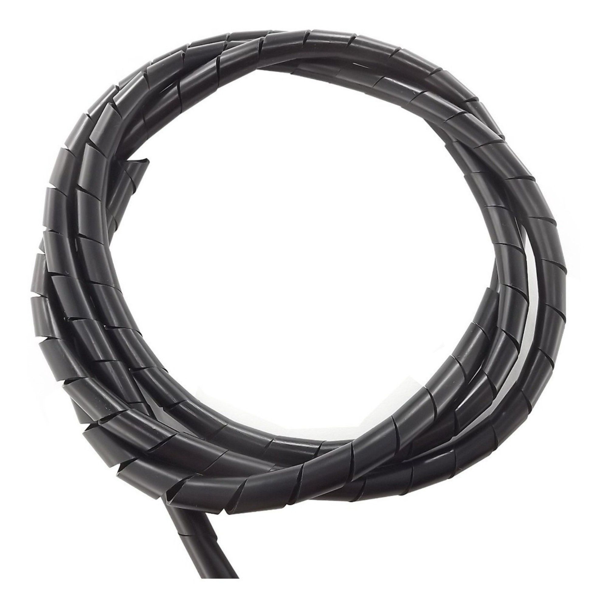 Organizador De Cabos Espiral Spiraduto 1/2 Branco 2 Metros - Imagem 6