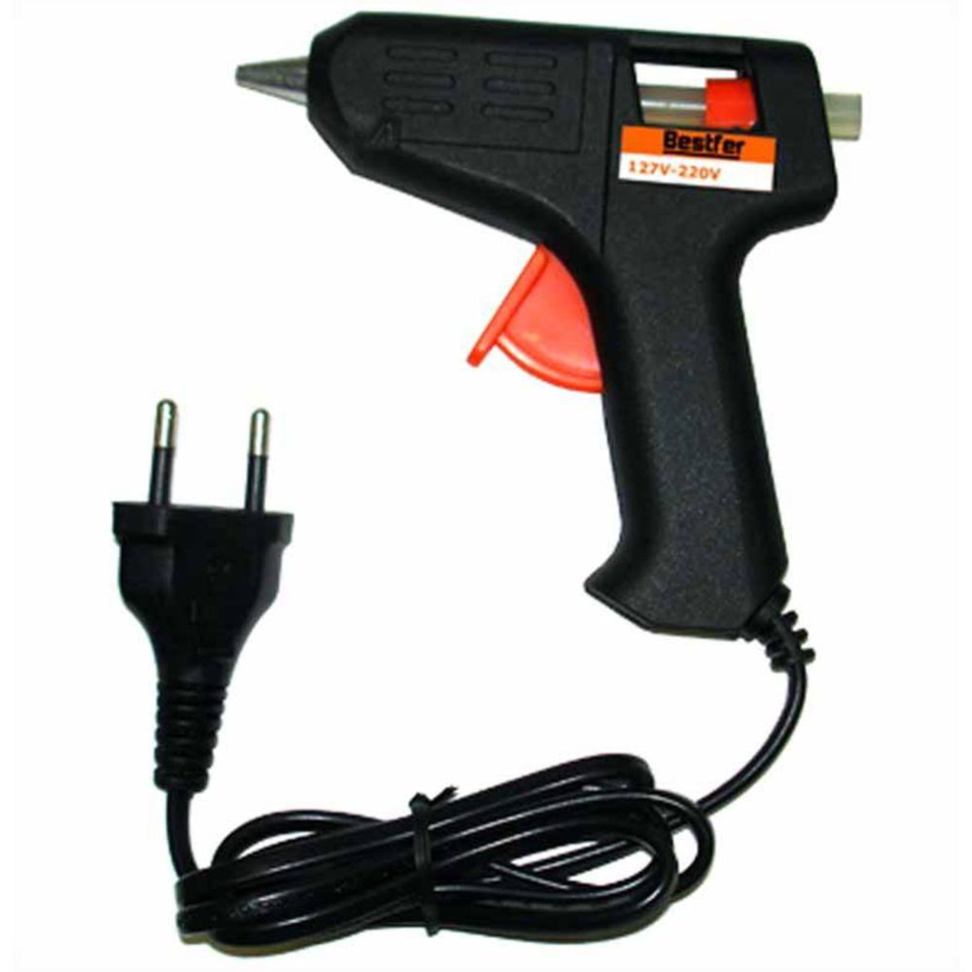 Pistola De Cola Quente Profissional Grande 40w Bi-Volt 11 Mm - Imagem 2