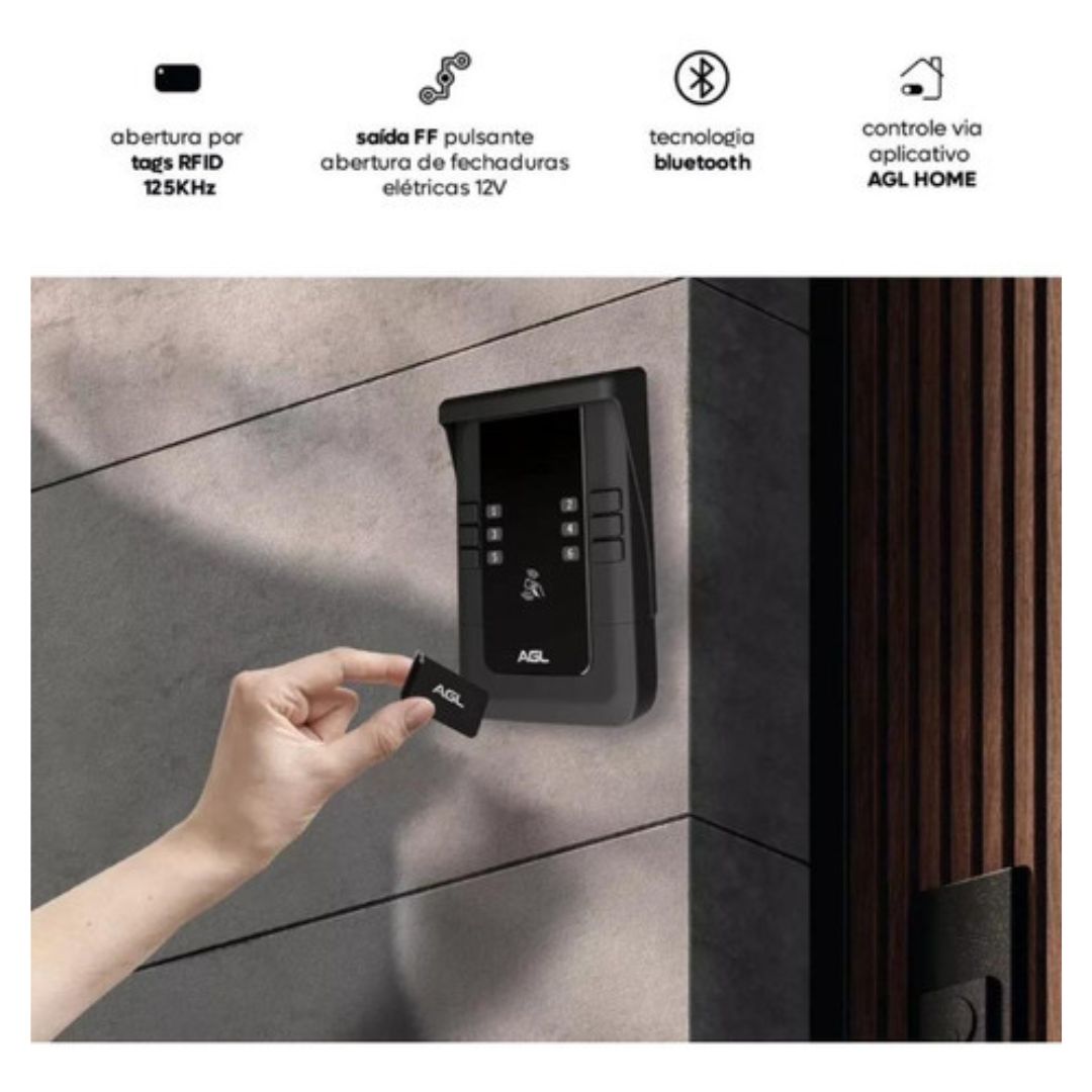 Porteiro Eletronico Coletivo 4 Pontos S500 Agl - Imagem 2