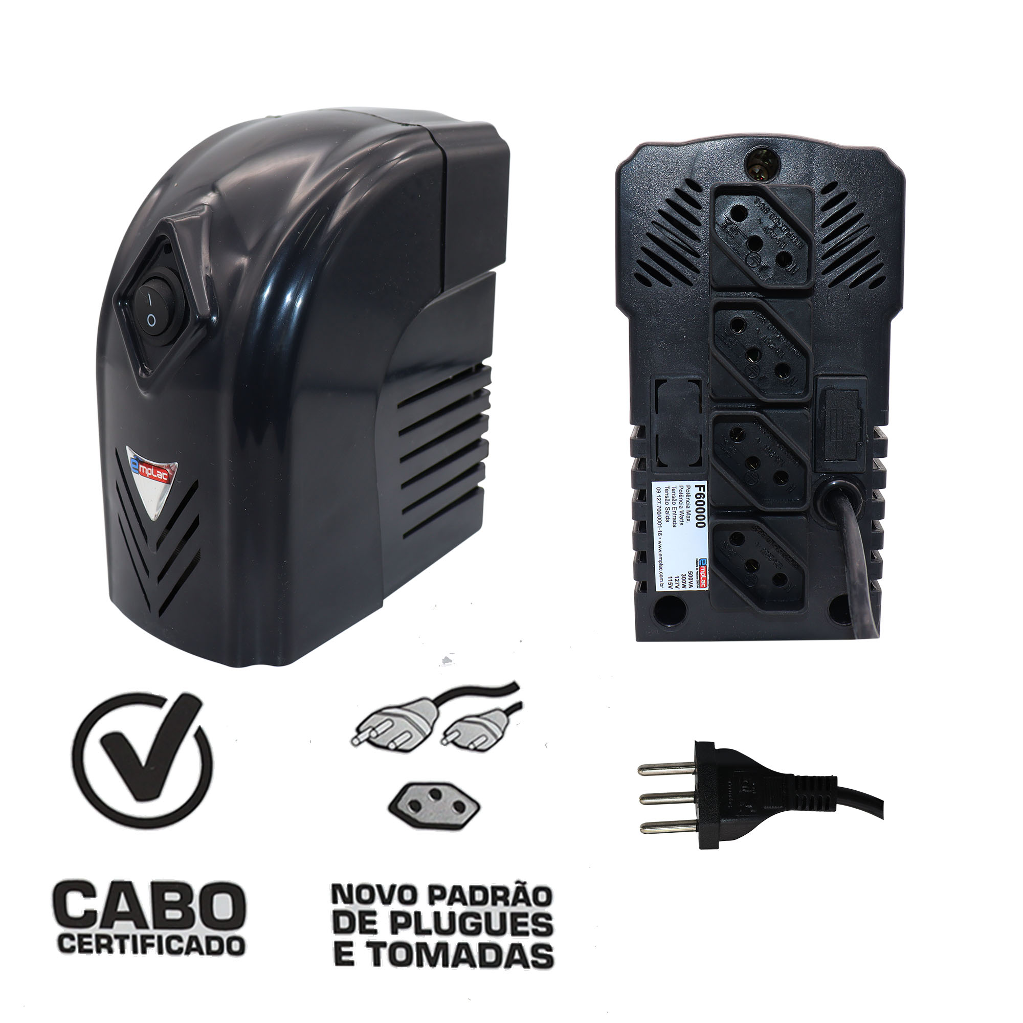 Protetor Eletrônico Estabilizador 500va 110v/127v - Imagem 4