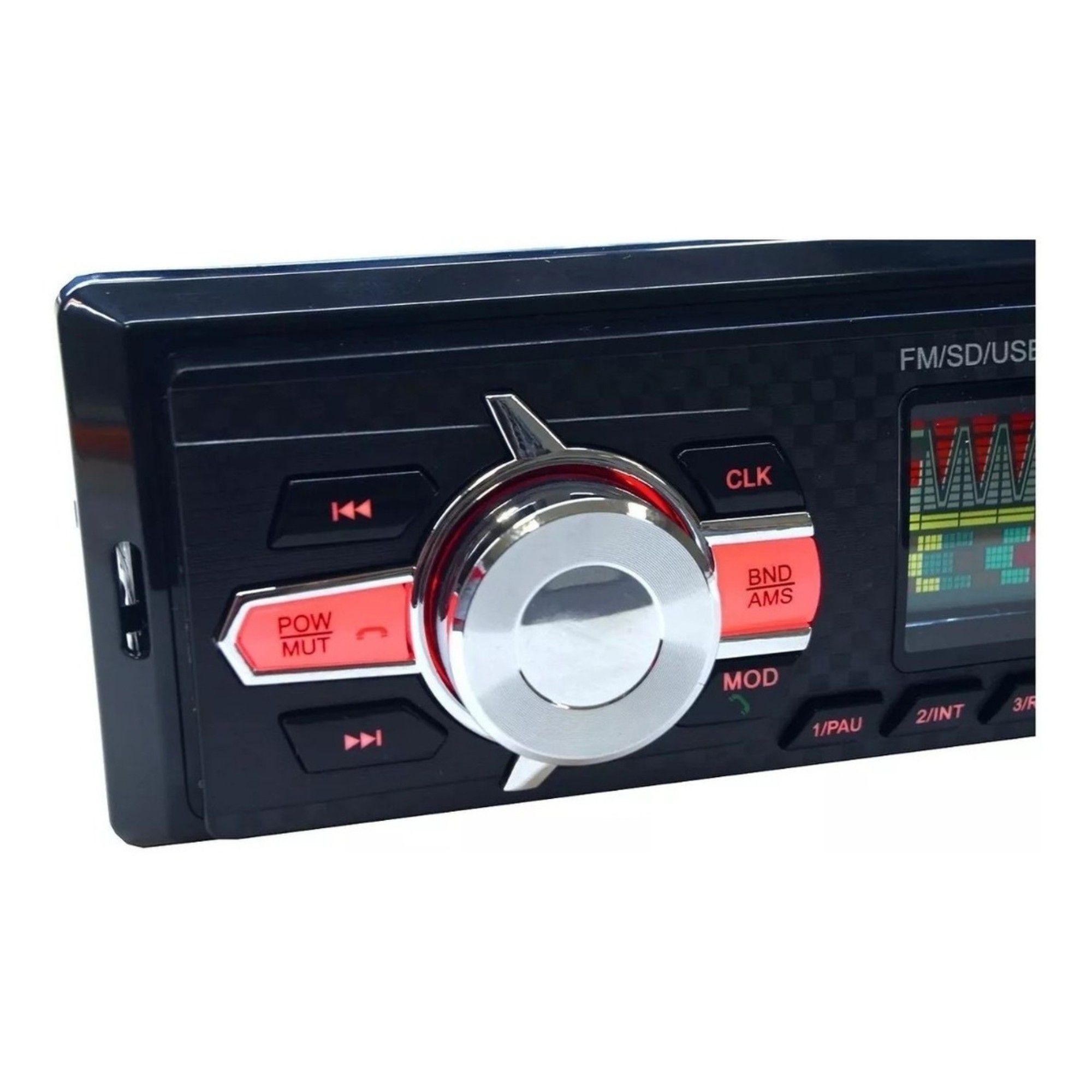 Radio Automotivo Mp3 Player Fm Bluetooth Usb Sd - Imagem 4