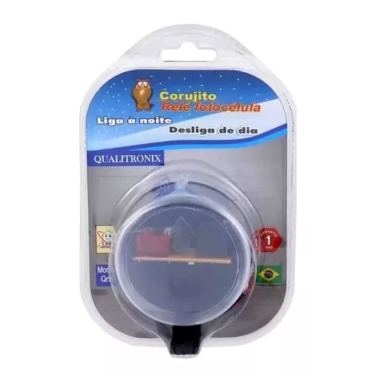 Rele Fotoelétrico Fotocélula Sensor Bivolt - Imagem 3