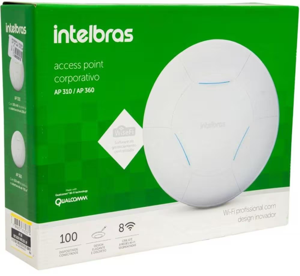 Roteador Intelbras Corporativo Access Point Ap 310 - Imagem 5