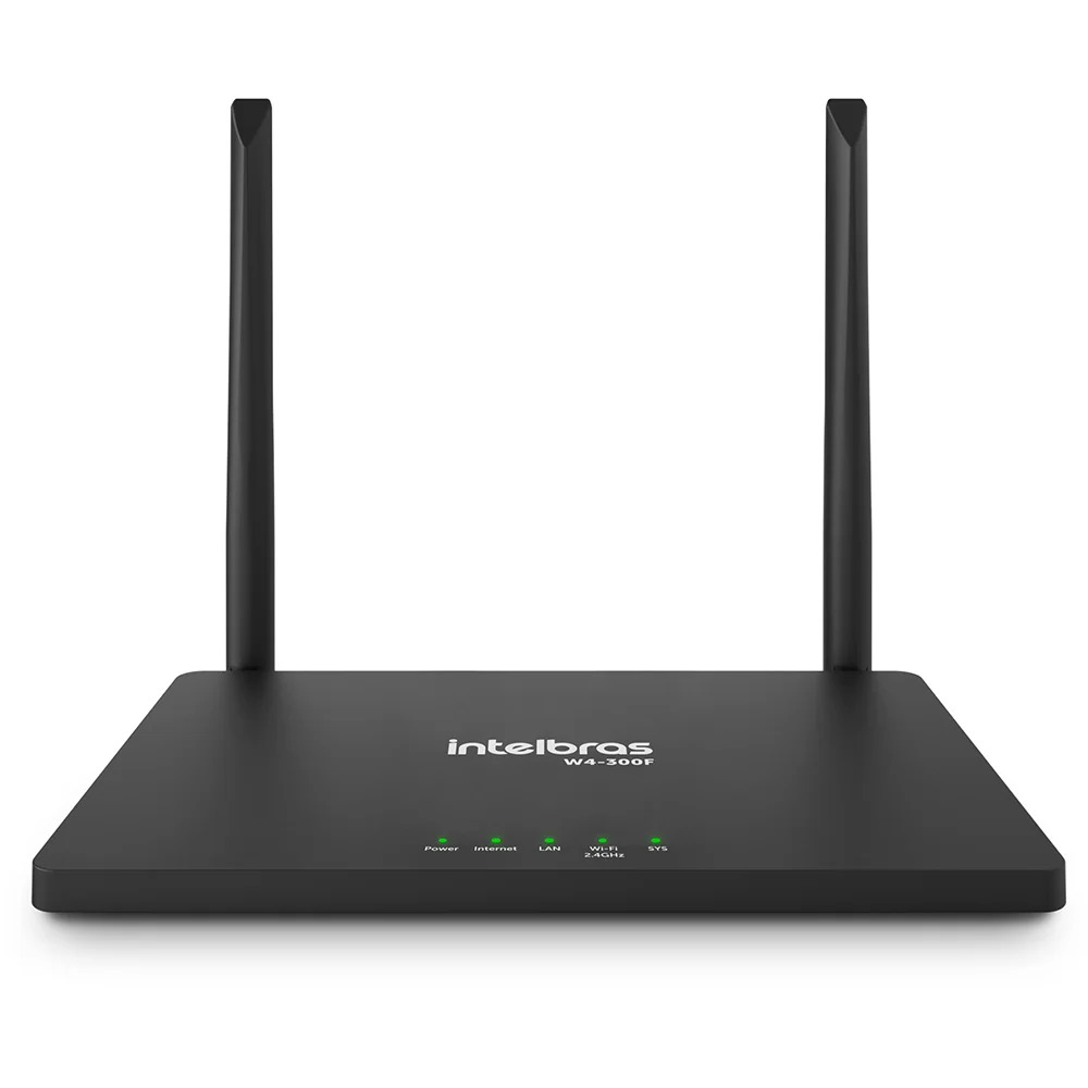Roteador Wi-fi 4 Wi-force W4-300f Intelbras