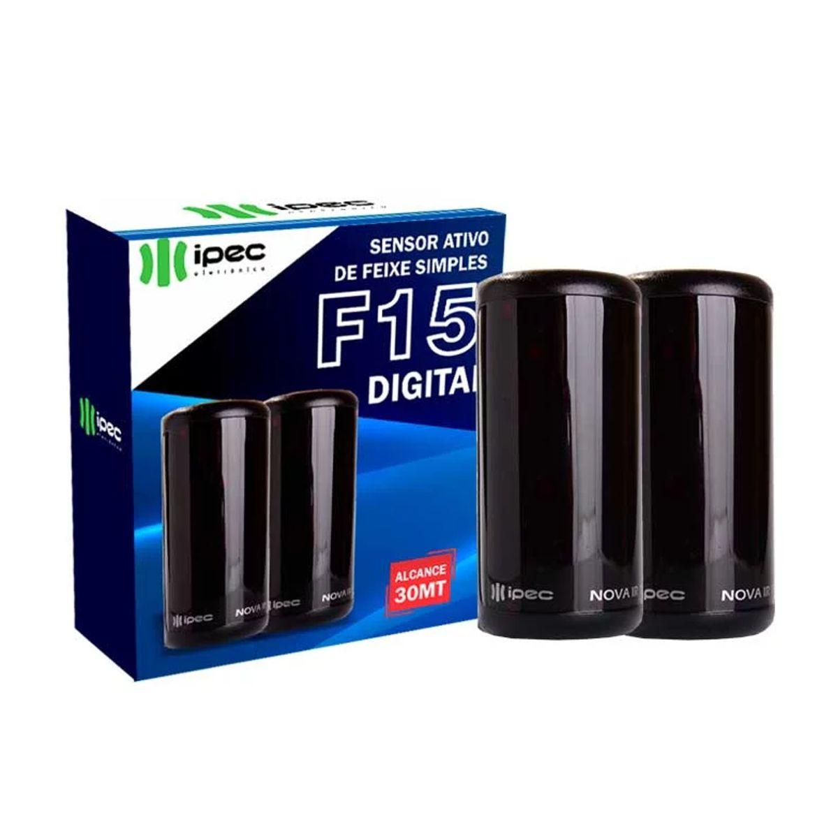 SENSOR ATIVO DE FEIXE SIMPLES F15 DIGITAL