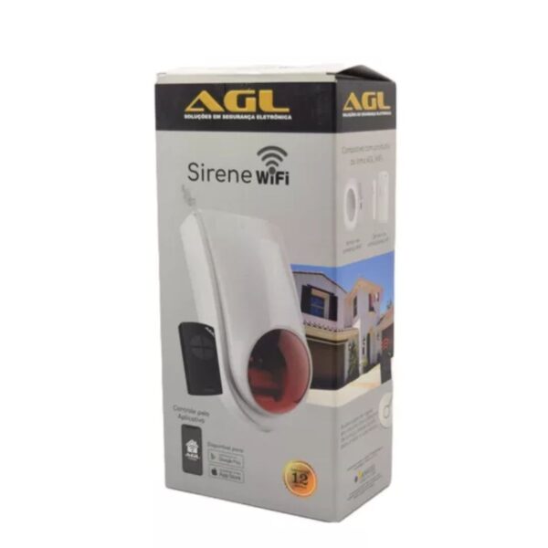 SIRENE ALARME INTELIGENTE WIFI AGL - Image 5