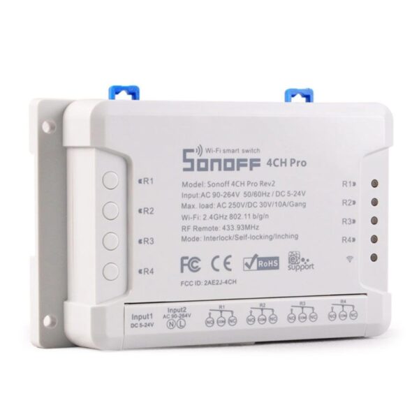 Sonoff 4ch R3 4 Canais Interruptor Inteligente