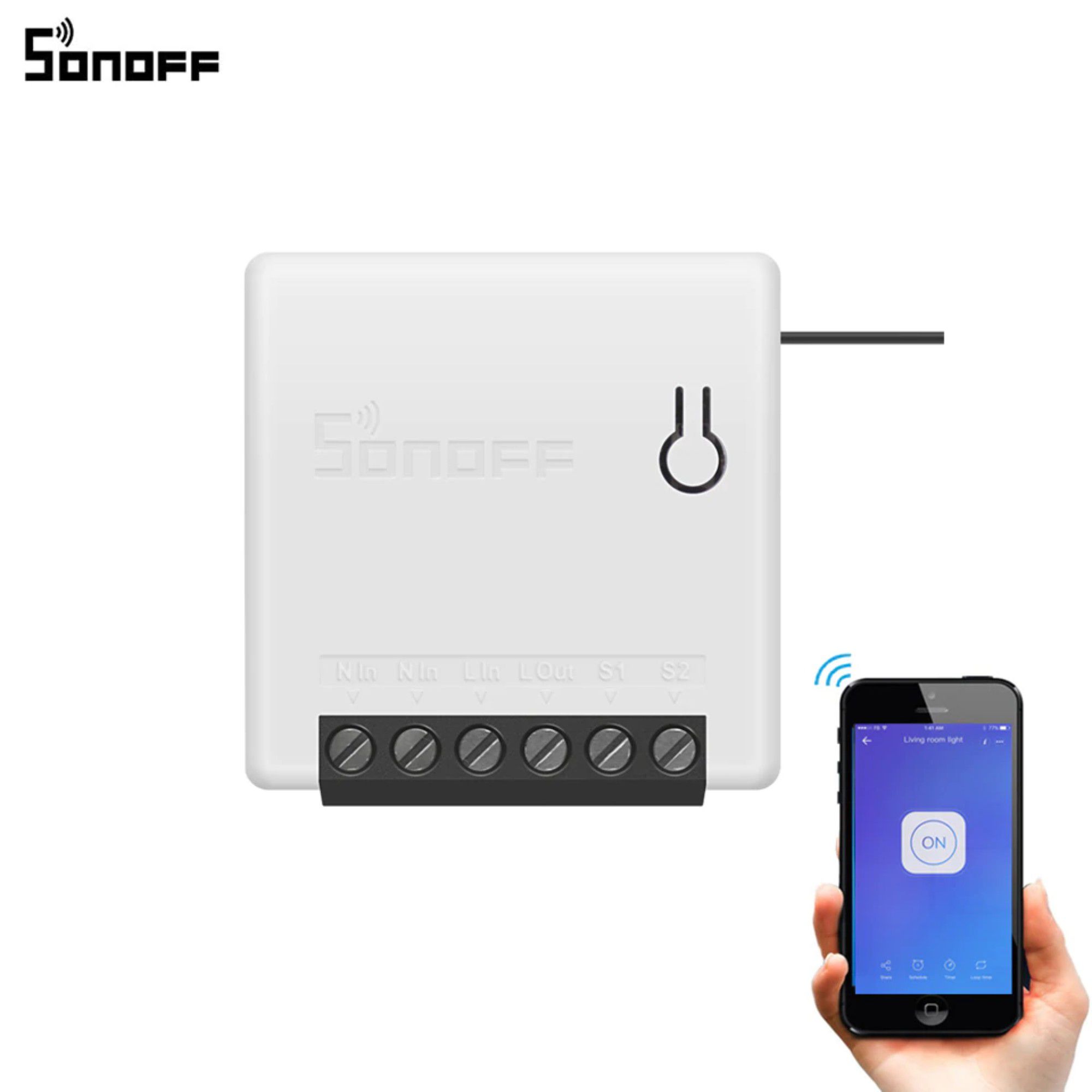 Sonoff Mini Interruptor Wi-Fi Automação Residencial Original - Imagem 6