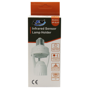 Soquete Sensor De Presença Lâmpada Bocal Movimento 360º E27
