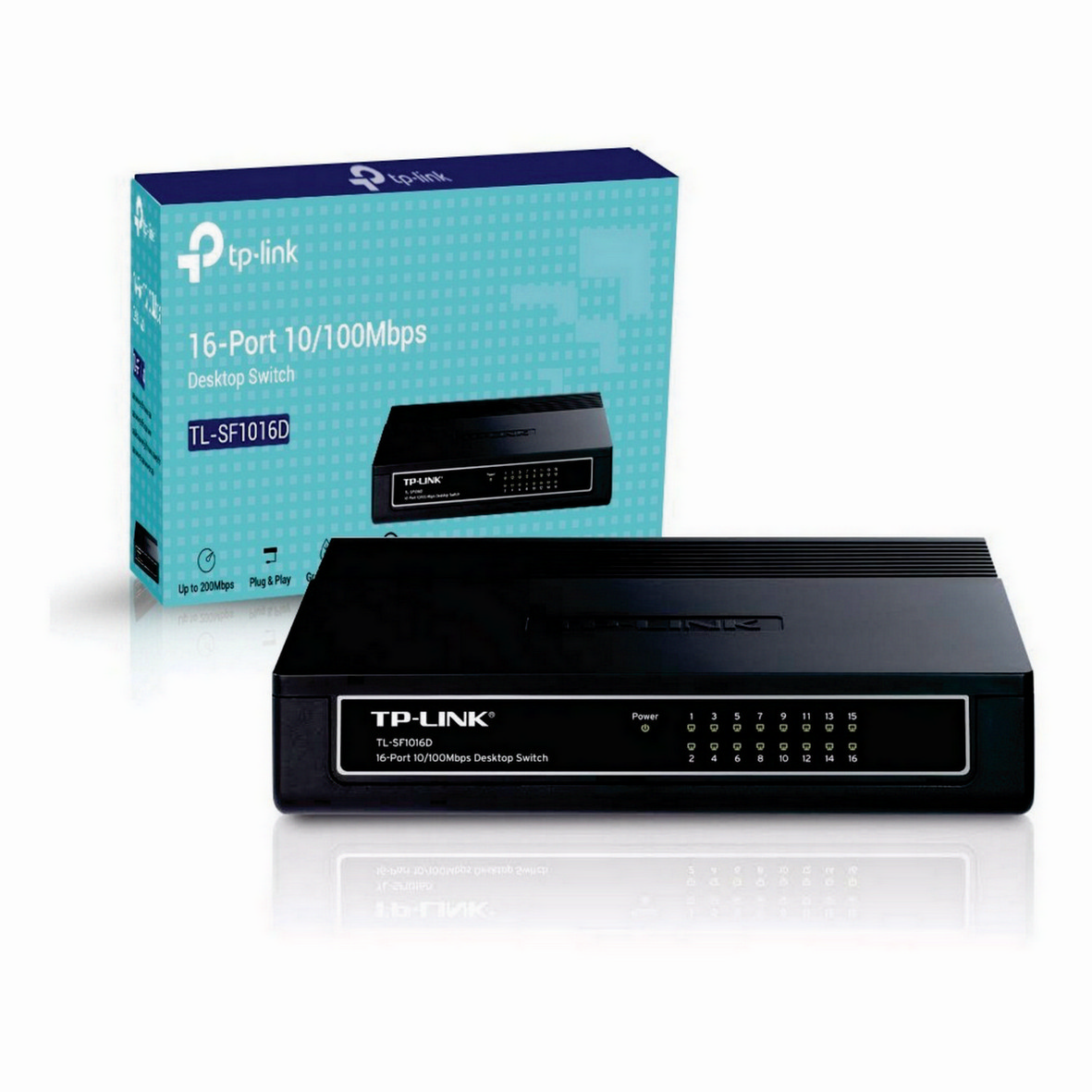 Switch 16 Portas 10/100MB TL-SF1016D TP-Link - Imagem 6