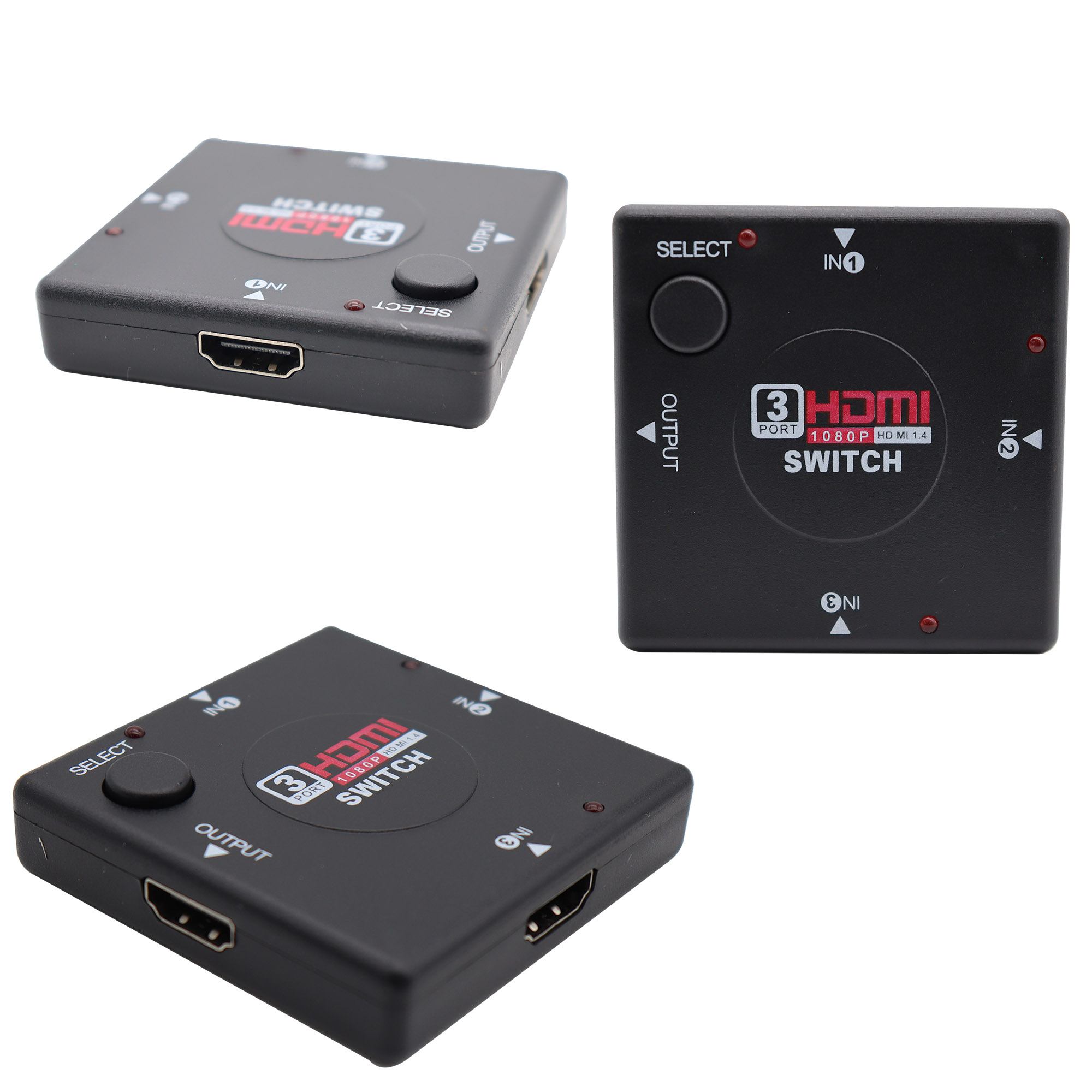 Switch HDMI 1 Entrada 3 Saidas 3D 4K Full HD 1080p - Imagem 5