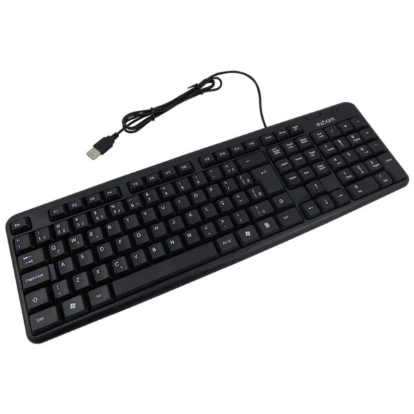 Teclado USB C/ Fio ABNT2 C/ Ç - Image 3