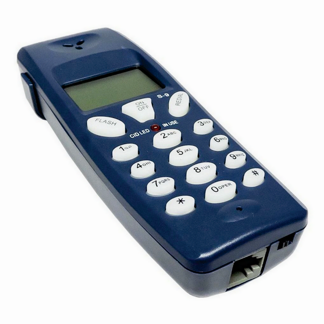 Telefone Badisco Digital C/ Identificador De Chamadas LCD Teste de Linha - Imagem 2