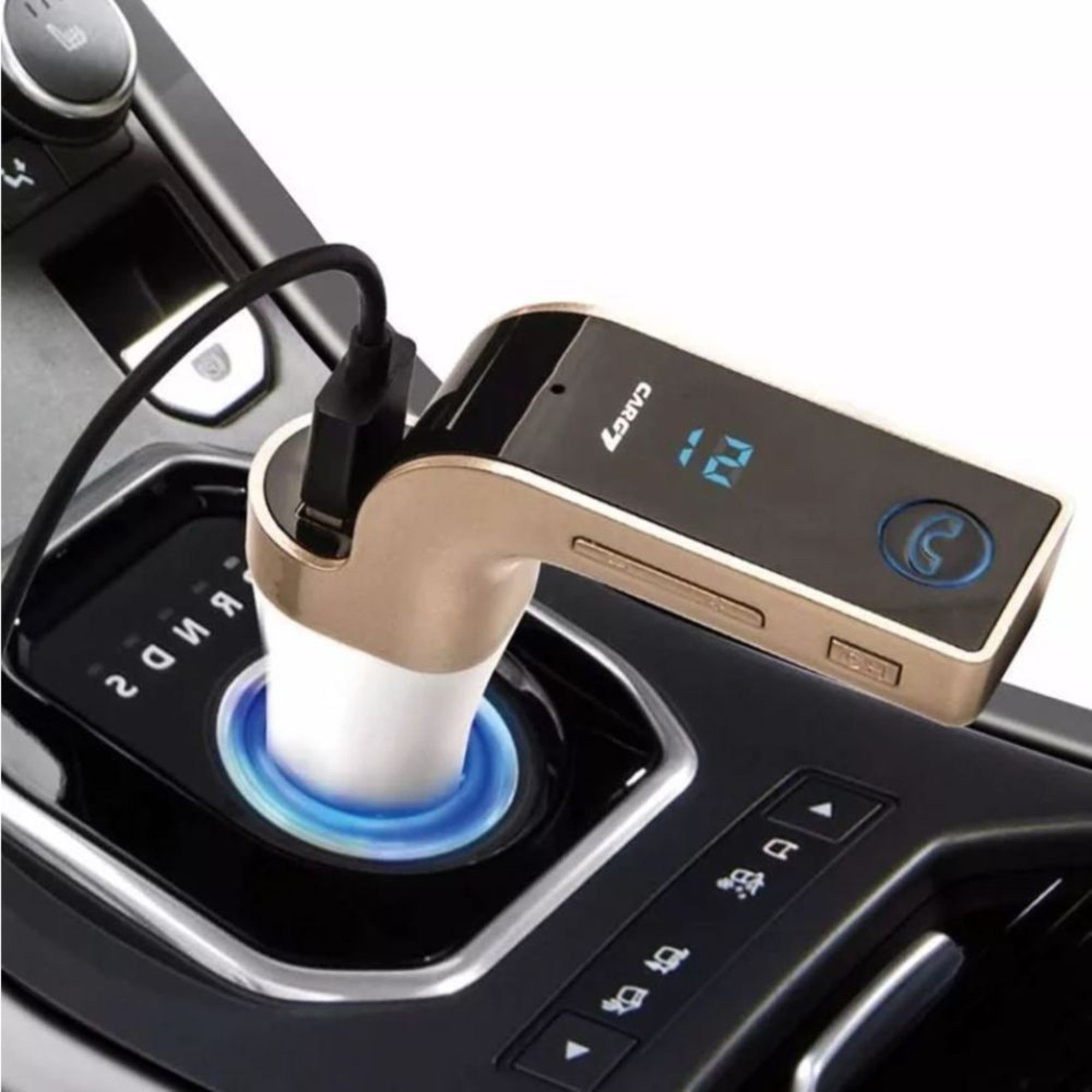 Transmissor Veicular C/ Bluetooth FM MP3 USB e Pendrive