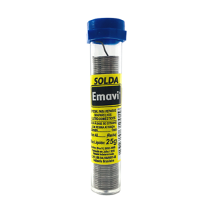 Tubo de Solda Liga Estanho C/ 25g